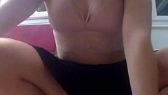 And Pissing Outside in Pink Panties