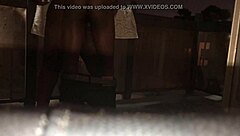 Sloppy Outdoor Balcony Blowjob With BBW Amateur Sucking Monster Cock