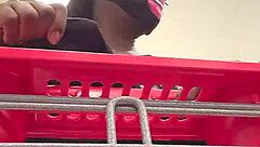 Nookiescookies FLASHING TITS in Walmart, Hurting Nipple!