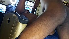 homemade ebony milf shows off her ass and pussy in scene 4