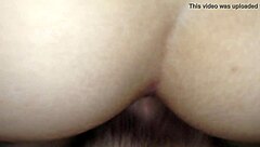 Amateur couple engages in intense anal fucking