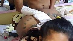 fanático de lucha libre agarra duro mi culo