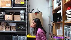 Does Horny Officer Make Emily Deep Throat Big Cock Before Banging Her