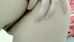 Chubby amateur gets her ass fingered in HD