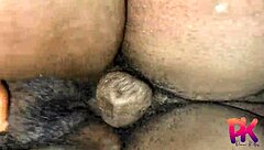 Clear View Of Whore's Hairy Pussy In Doggystyle Position Bent Over