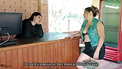 horny stepsister savoring her stepsister's pussy 😈