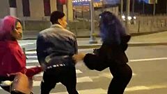 girls surprise guy with deepthroat threesome on boat roxi lips anna batman