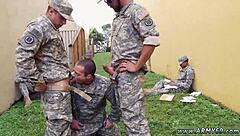 Military physical turns nude for thai army boys