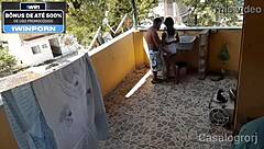 Stepdaughter Caught Washing Clothes, Forced to Suck and Fuck Doggy!