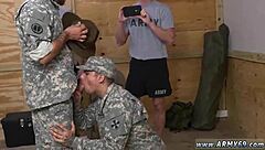 Military physical turns nude for thai army boys