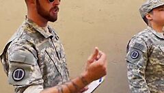 Military physical turns nude for thai army boys