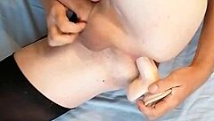 misr4 - sissy in pink anal dildo toys assfucking cumshot anal toys anal