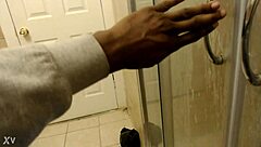 Thick Ebony Bubble Butt In The Shower