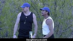 tennis playing teen 18+s swap their stepdads for fun - daughterlust.