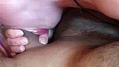 In this raw scene, a sexy fit blonde teen swallows cum after sloppy blowjob. European amateurs in pov style.