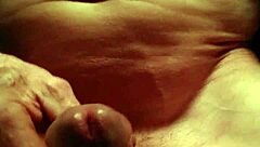 Jerking Off Again With Cock Ring On My Hard Cock