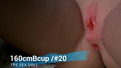 ESDOLL EUROPEAN STYLE B CUP BROWN EYES 160CM SEX DOLL!