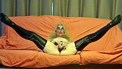 Bold Self-Pleasure with Vibrator After Dance