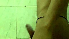 Secretly filming friend's bathroom masturbation