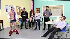 straight guy's first gay blowjob from lance's big dick