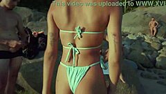 Cute Brazilian Heloa Green Fucked In Front Of 60 People At The Beach With Dap Dp Anal Public Sex Monster Cock Bbc Voyeur