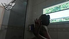 bia hot takes a bath in the himeros mansion asmr style