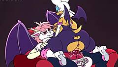 i watch rouge the bat rides on biscuts with her big furry ass.