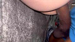This 18-year-old virgin's first big black cock experience in POV.