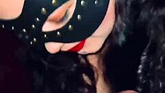 Latina deepthroats until cum in mouth