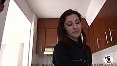 finally home, this milf gets bent over for some doggystyle and blowjob action 😍