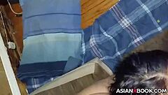 Imagine this asian babe taking a deep throat fuck in homemade hd