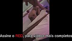 This wife is alone with the eater, getting a cumshot on her pussy