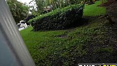 Ebony Brunette Rides Big Ass Cowgirl For Cumshot Facial