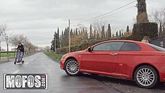 Megan Fiore Ditches Scooter for Jordi's Huge Cock in Wild Cowgirl Ride - Mofos