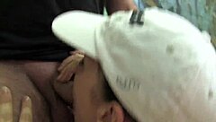 He Gives His A Blowjob On The Cableway And Then They Fuck On The Street