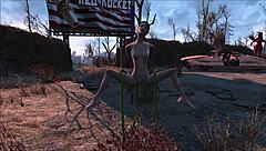 Fallout 4 Hentai Brunette Gets Pounded Hard