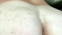 Dirty Talking While Jerking Off Big Cock at Window, Teasing with Ass and Cumshot