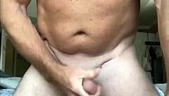 Dirty Talking While Jerking Off Big Cock at Window, Teasing with Ass and Cumshot