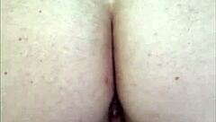 Dirty Talking While Jerking Off Big Cock at Window, Teasing with Ass and Cumshot