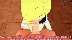 Android 18 And Videl Fuck Gohan Hard!