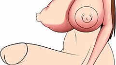 I painted this big tits slut so fast, it's adorable