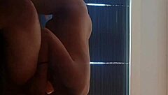 Asian girl rides in 69 position