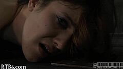 Angel Strips Clothes Inside Cage!