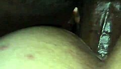 Teen wet pussy doggy closeup