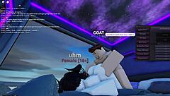 Monster cock action with Hentai babe