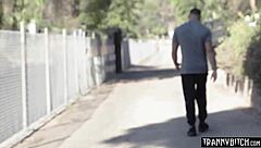 transsexual love story with a big boobed shemale babe