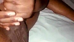 She sucks black cock deep