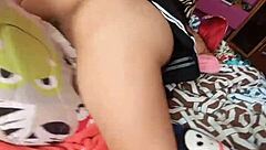 Hot Babe Masturbates Alone In Her Room After TikTok Session