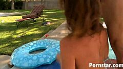 Mia gold fucks her boyfriend outdoors