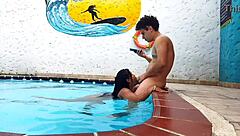 Shocked by friend's mom's yes, fearing husband's discovery.